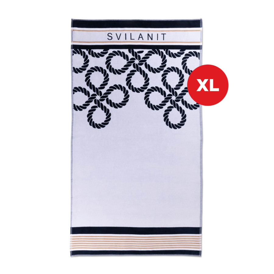 Peškir za plažu Royalty White, 100x180