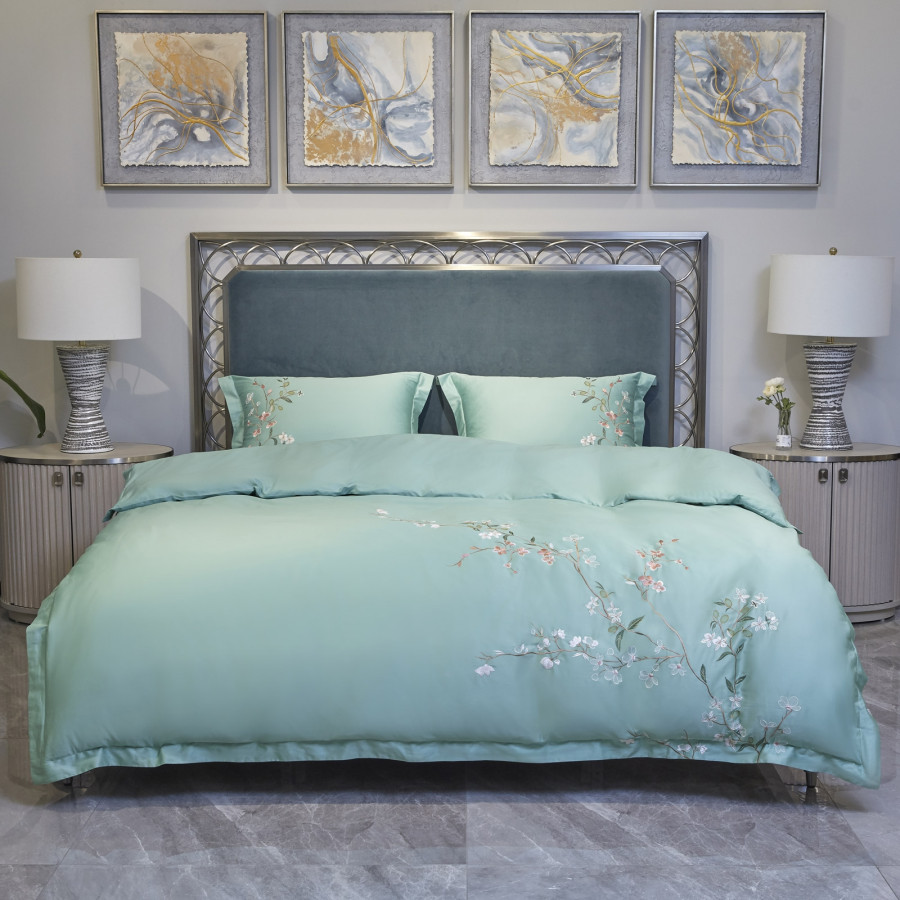 Pamučno satenska PREMIUM posteljina Svilanit Aleasha