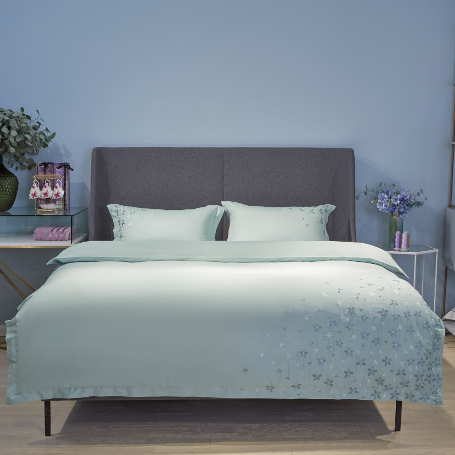 Pamučno satenska PREMIUM posteljina Svilanit Nora