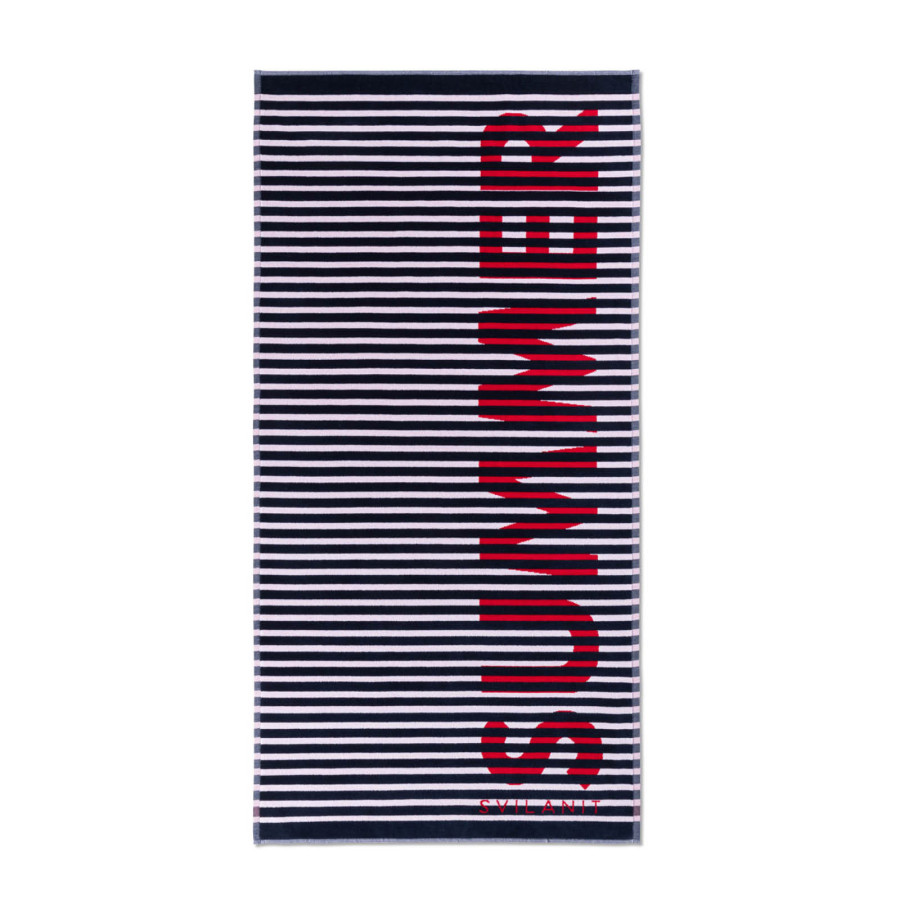 Peškir za plažu Red Summer, 80x160